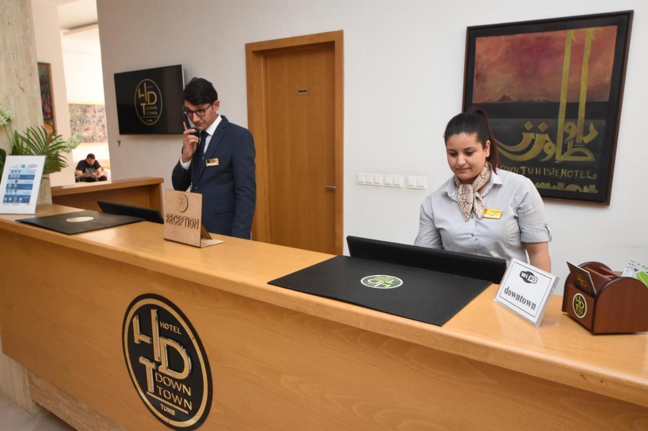 Downtown Tunis Hotel المظهر الخارجي الصورة